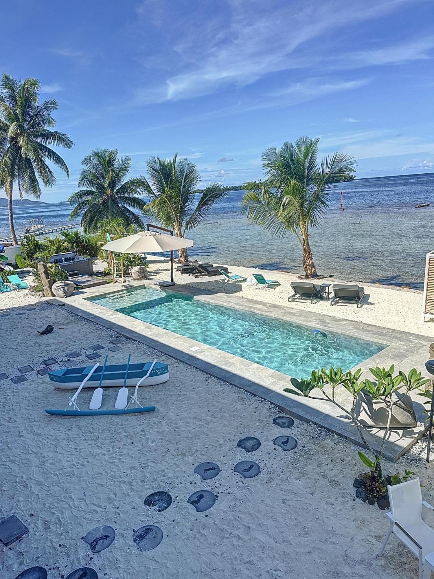 Pension Irivai, Appartement Uo Uo 3 Chambres Vue Mer Uturoa Ngoại thất bức ảnh