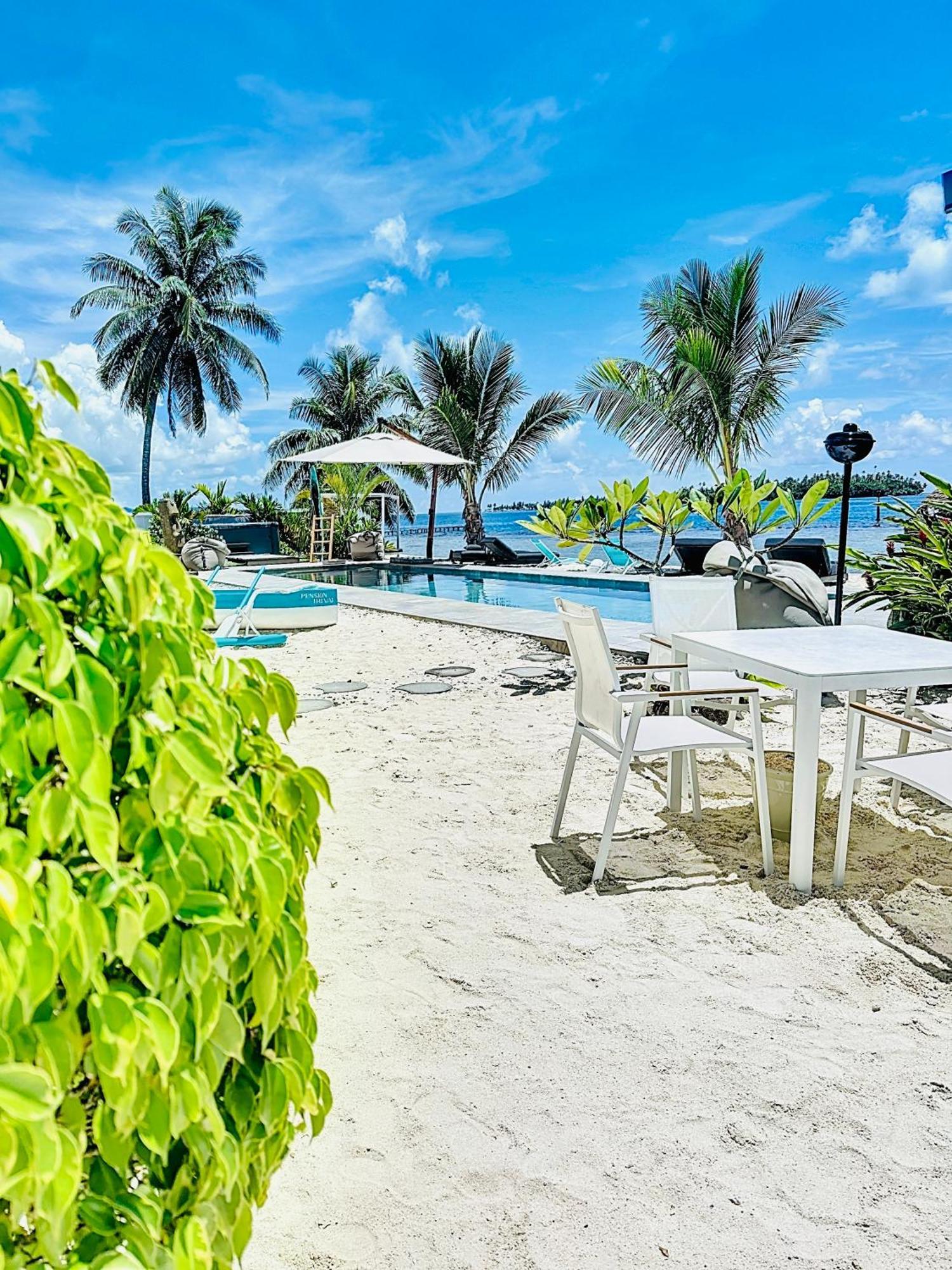 Pension Irivai, Appartement Uo Uo 3 Chambres Vue Mer Uturoa Ngoại thất bức ảnh
